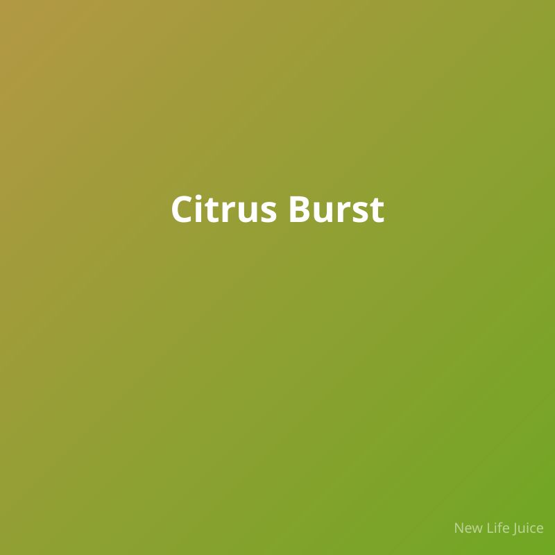 Citrus Burst Juice
